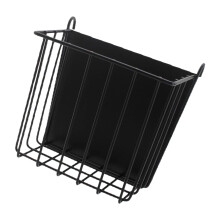 Metal Hay Feeder for Small Pets with Anti-Spill Base and