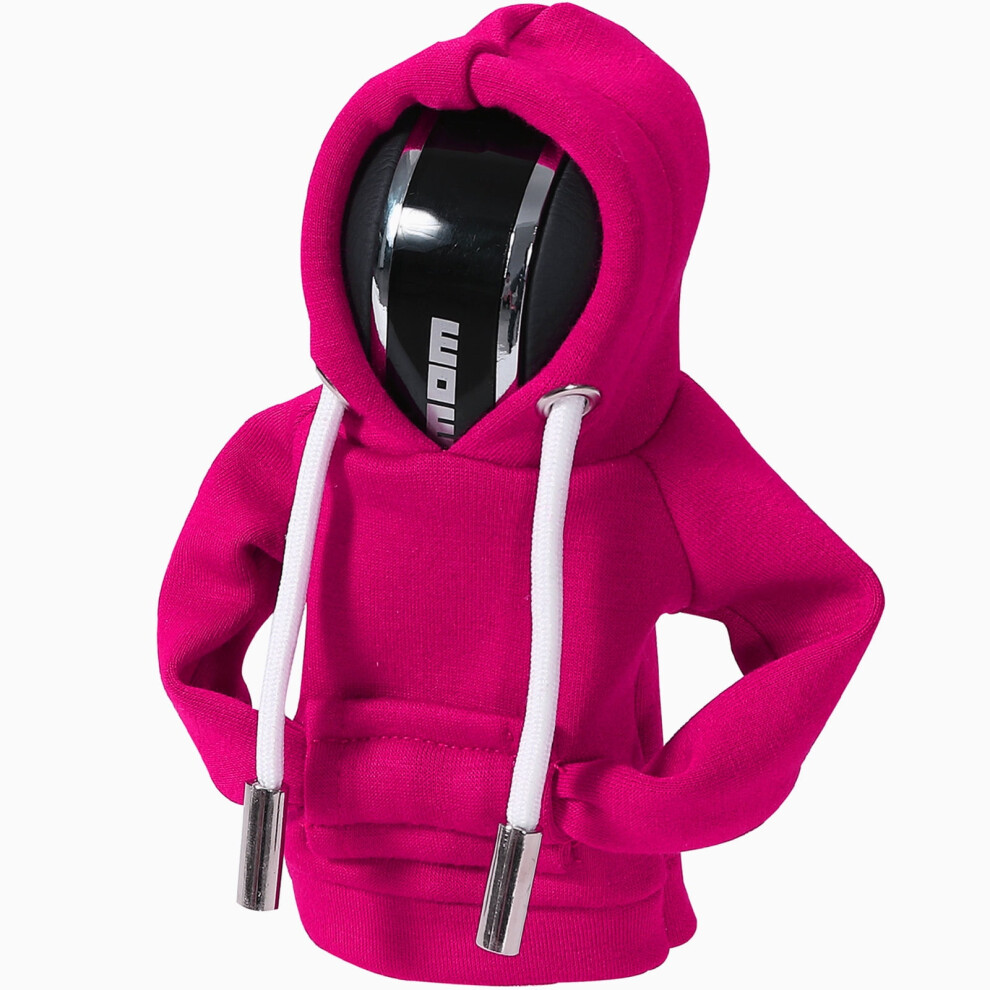 Car Gear Shift Hoodie Â Universal Knob Cover, Compatible With Manual Shifter, Cute Interior Accessory Pink 9401284766544
