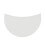 Eyeshadow Shield 100pcs Half Moon Shape Cosmetic Eyeshadow Residue Protectors 8