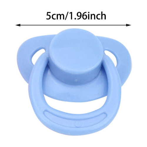4PC New Dummy Pacifier For Dolls With Internal Magnetic Accessories 2
