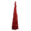 Bedroom Christmas Tree Red PET Plastic 1 Set 47.2in 3