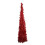 Bedroom Christmas Tree Red PET Plastic 1 Set 47.2in 4