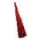 Bedroom Christmas Tree Red PET Plastic 1 Set 47.2in 8
