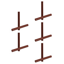 10St Donkerbruin Reparatiepen Wax Stick Voor Meubel Krassen