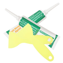 4Sets Wand Reparatie Pasta Wit Voor En Buiten Met Schraper