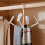 Foldable White Shoe Drying Rack – Multi-Purpose, PP Material, Hanging Towel Rack, Compatible with Over Shoe Rack 7