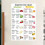Kidney Disease Food List Poster CKD Diet Educational Chart 7