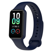 Montre de sport monochrome en silicone résistant à la transpiration et respirant pour homme – Compatible avec TE37, fine et légère