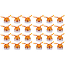 100St Plastic Snoepzakjes Met Konijnenoren Voor Koekjes En Cadeautjes