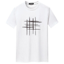 2St Wit T-Shirt Zomerse Comfortabel Katoenmix Shirt