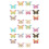 24 Pcs Office Desk Accessories Multi-function Thumb Tacks Shaped Butterfly 1