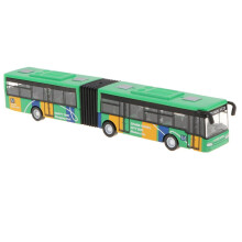 Bréagán Tarraingthe Siar Bus Altach 7" do Pháistí – Feithicil Bhréagadóireachta Carr Rásaíochta Dúbailte-Chábáin Glas, Bronntanais &