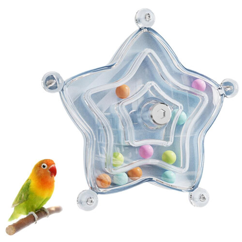 Parrot Spinner Toy for Mental and Beak Exercise