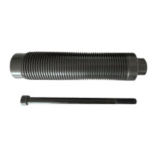 Parafuso de eixo de balanceador de pneus, peças de reposição estáveis, haste roscada profissional de 36 mm x 18,9 cm