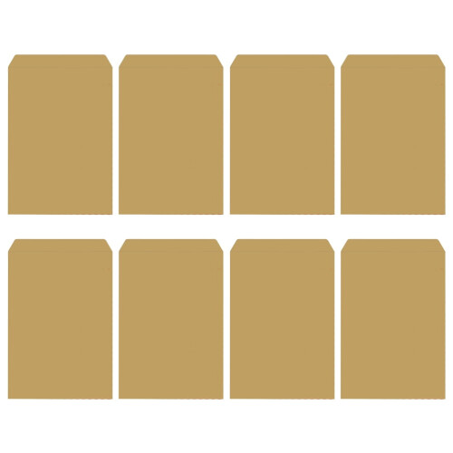File Envelope Bag Kraft Paper 200Pcs