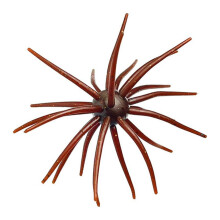 110MM Floating soft bait PVC Bionics sea urchin bait worms with 24 grass skirt