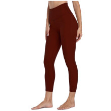 Womens Straight Pants Women's High Waist Solid Color Tight Fitness Yoga Pants Nude Hidden Yoga Pants