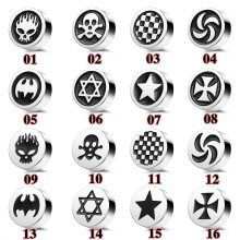 1 Pair Stainless Steel Magnetic Stud Earrings for Men Women Clip on Earrings-11