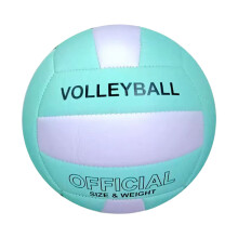 (blue and white, 1.6) Youth Volleyball Size 5 PU Leather Training Ball