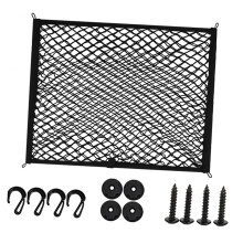 Cargo Storage Net for Car Trunk Highly Elastic Polyester Nylon Generic Accessory 60cmx80cm