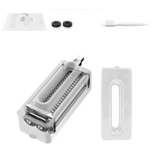 Ablandador de carne para batidora electrónica. Ablandador de carne con entrada grande y engranajes de acero inoxidable.