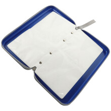 1Set Dvd Organizer Container for Discs Holder Dustproof and in Blue Color