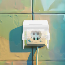 Electrical Box Extender for Wall Outlets Plastic Splashproof Outdoor Use 1Pack