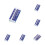 10pcs 2B Art Sketch Pencil Erasers, Soft White Rectangular Plastic Erasers for Drawing & Sketching 1