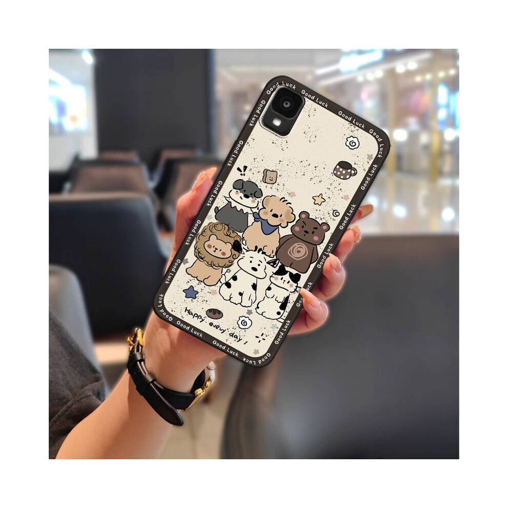 Phone Case Compatible With Tcl 30Z/30Le/T602dl Â Durable, Waterproof, Shockproof Tpu Cover With Cartoon Graffiti Design 9159796011569