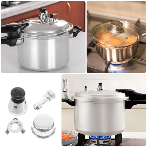 OUNONA Pressure Cooker Accessory Set – Silver, 4-Piece 2