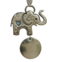 Friendship Elephant Pendant for Women, Silver, 1 Piece