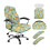 Ensemble de housses de chaise de bureau en cuir PU, 5 pièces, taille L 1