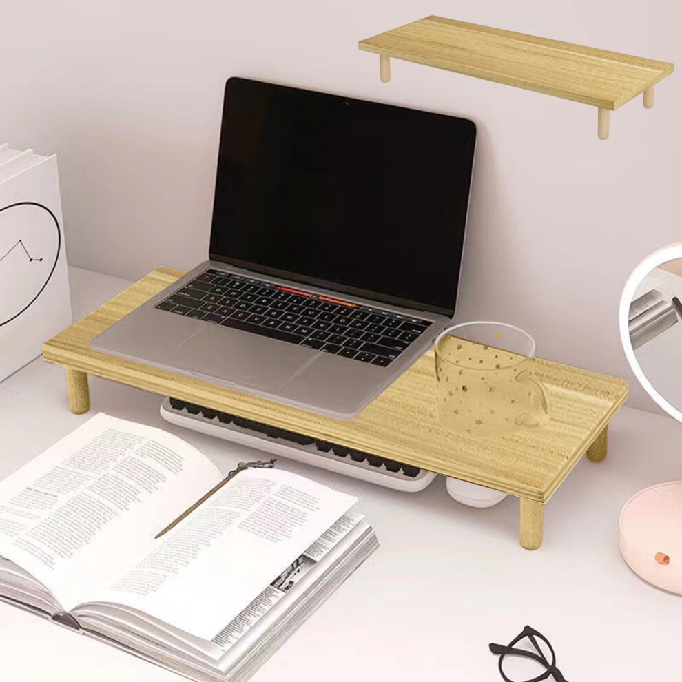 Desk Stand, Compact Computer Monitor Stand Screen Elevation Desk Stand Desktop Height-Adjustable Base 9023022582607