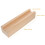 Standing Full Length Mirror Stand Wood Height Adjustment 1Set 2