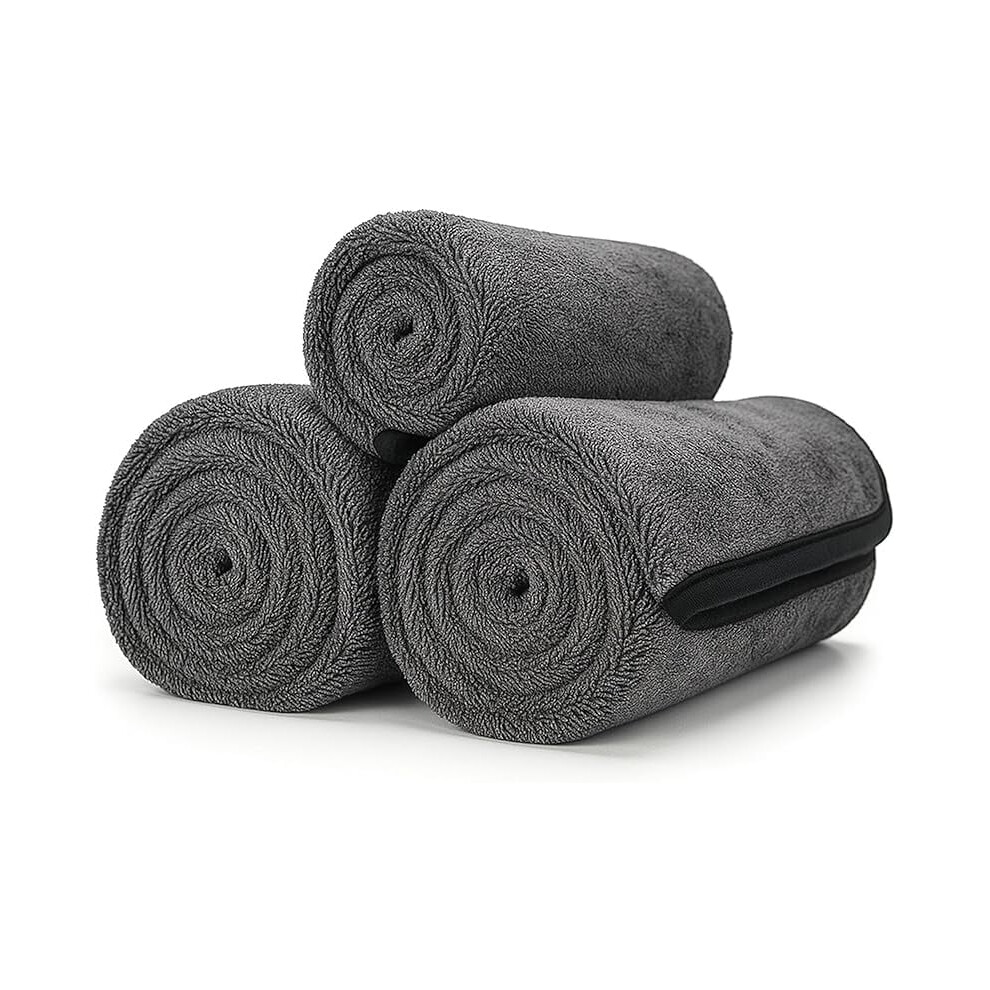 2+1 Pcs Magicd2 & Twist-Weave Microfiber Car Towel Â Streak-Free, Ultra-Absorbent, Scratch-Safe 9336866735604