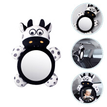 Car Seat Safety Mirror Backseat Mirror For Rear Facing Extra Wide Angle View Easy Installation Vision Adorable