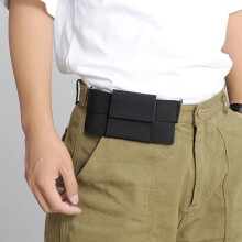 Portable Waist Bag for Phones, Running, Hiking & Outdoor Use, Multi-Function Fanny Pack with Belt Clip for Men and Women