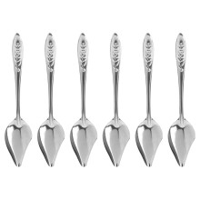 6Pcs Professional Parrot Spoons Multi-function Feeding Spoons Convenient Bird Spoons