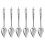 6Pcs Professional Parrot Spoons Multi-function Feeding Spoons Convenient Bird Spoons 1