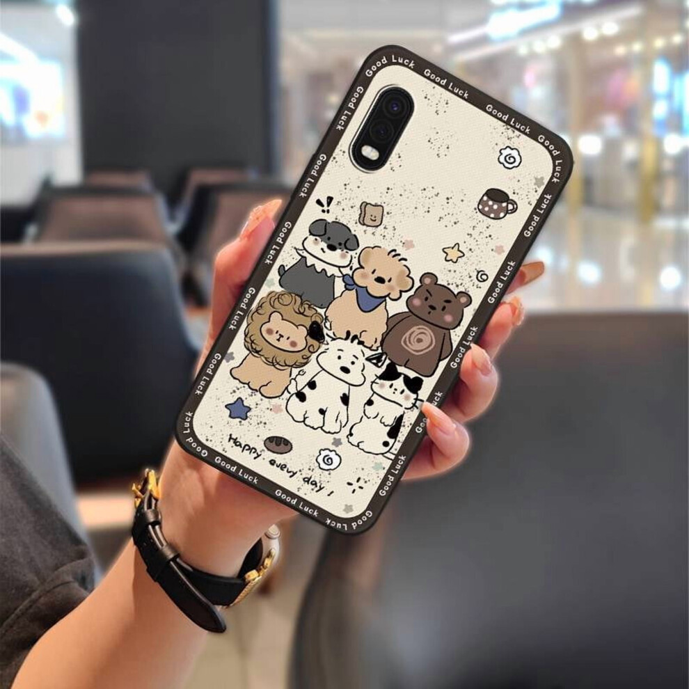 Soft Tpu Phone Case For Samsung Galaxy Xcover Pro Â Anti-Dust, Shockproof, Graffiti Cartoon Design, Full Wrap 9159796012870