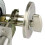 Iron Single Cylinder Round Deadbolt Lock – Classic Flat Head, Quick Install, Durable Iron, Extra Security 6