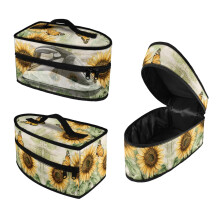 Butterfly Sunflower Steam Iron Case Handheld Travel Case, Bag Only