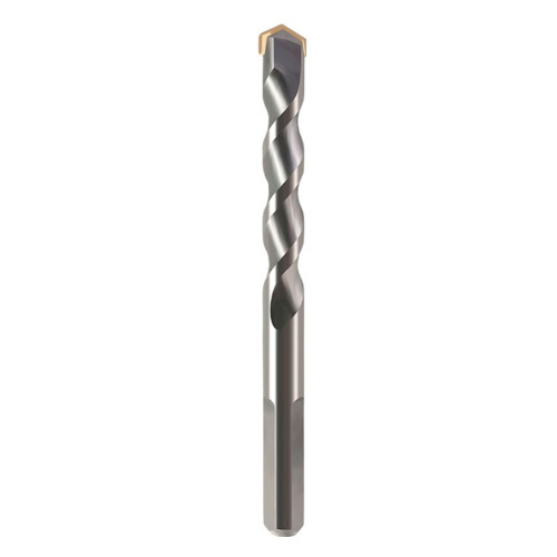 Triangular Drill Drill Bit Round Set For Ceramic Tile Wood Concrete Grey 1