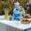 Mini Christmas Tree with Lights Blue 12-inch Tabletop 5