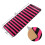 Hallway Runner Rug Pink Black Stripe 2 ft x 6 ft 2