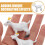 Figurines de chèvres blanches en PVC (8 pièces) 2