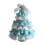 Crochet Christmas Tree Kit with Bows Ornament Set 4