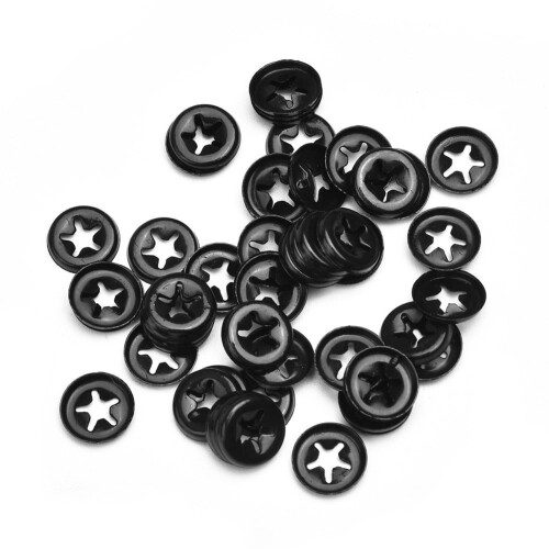 Locking Washer Clip Fastener 50 pcs 12 mm x 0.25 mm 2