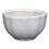 (03) White Crackle Glaze Ceramic Planter for Succulents 1