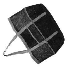 Graue Nylon-Faltbare Strandtasche 38,1 41,91 21,59 cm
